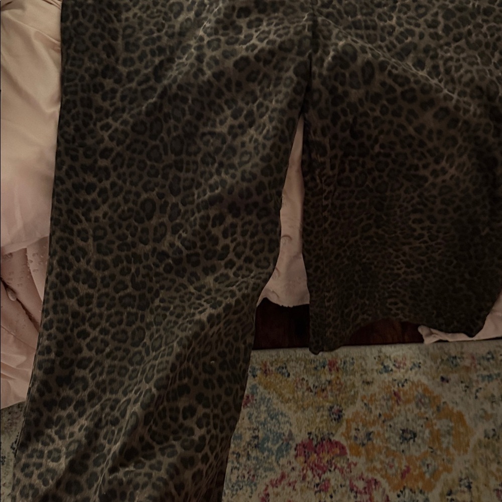 Torrid Leopard Print Pants - Picture 3 of 3